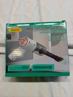 Vacuum Duster – Portable Dust Cleaner – Handheld Mini Suction Tool – New in Box